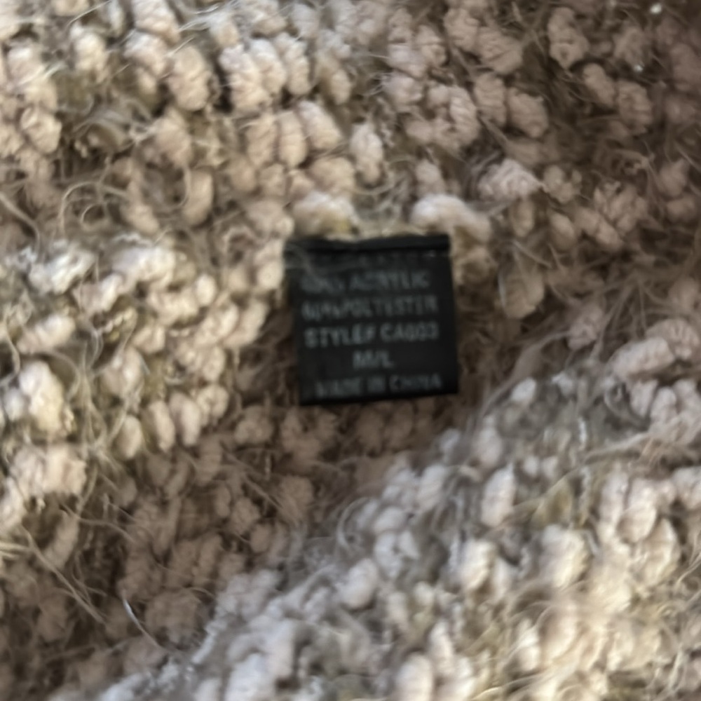 Morning Apple crochet bohemian vest size large - Picture 4 of 4